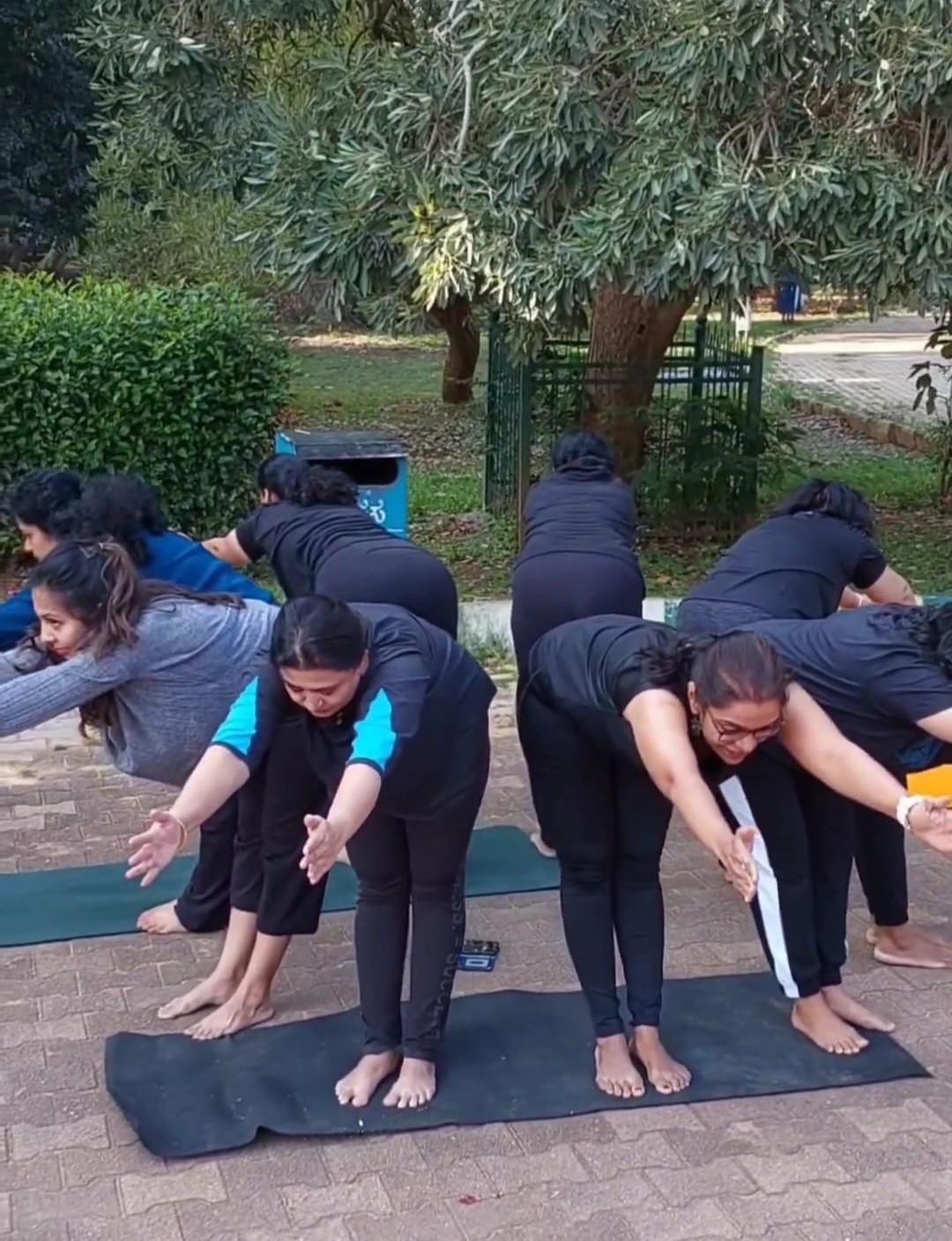 Yoga class
