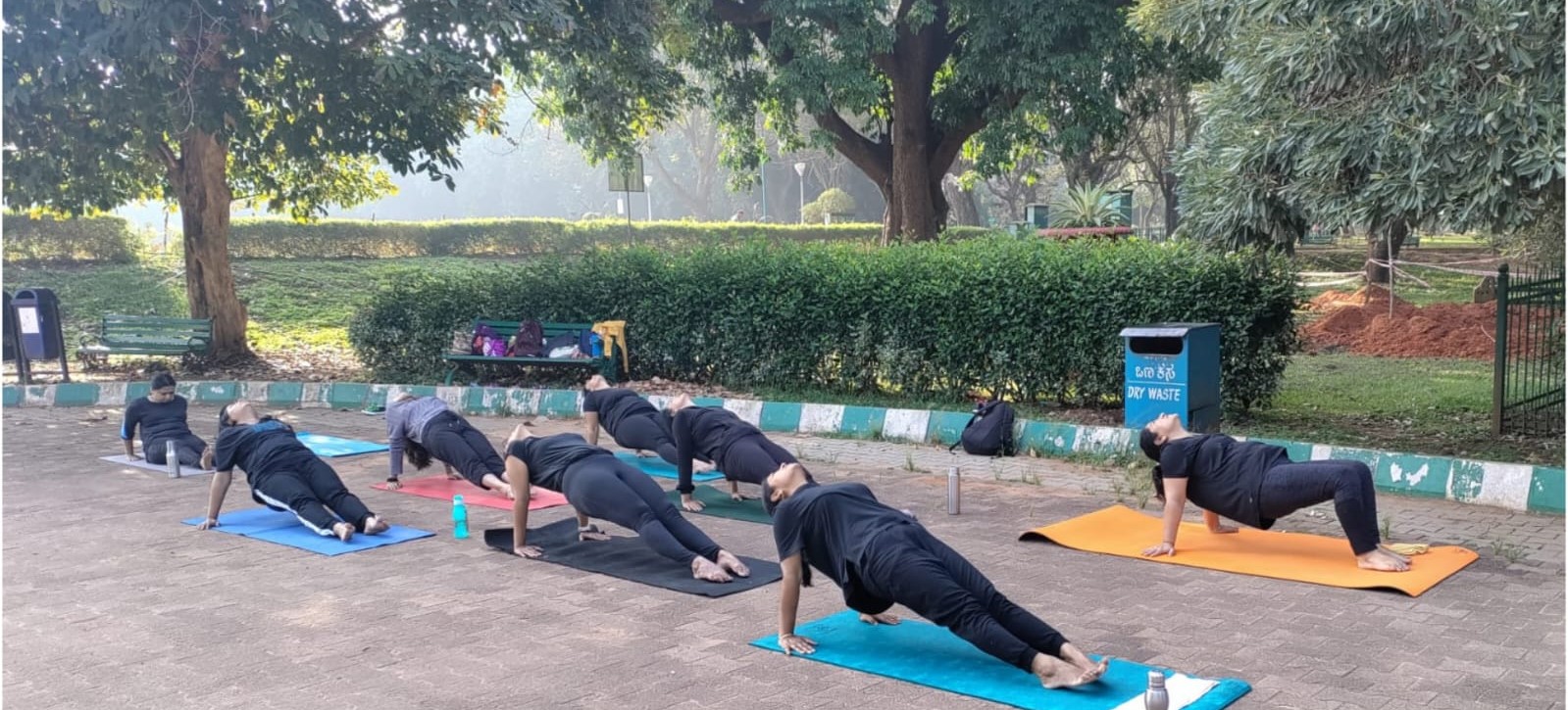 Yoga class